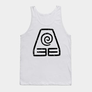 Earth black symbol Tank Top